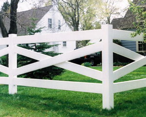 crossbuck horse farm fencing