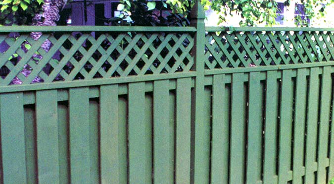 residential privacy fence