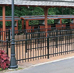 ornamental iron fences